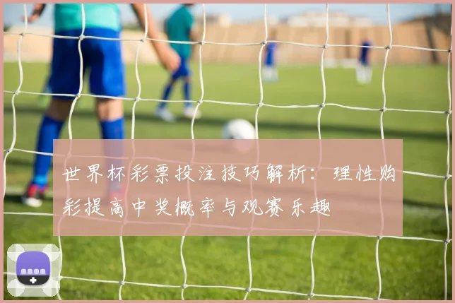 世界杯彩票投注技巧解析:理性购彩提高中奖概率与观赛乐趣